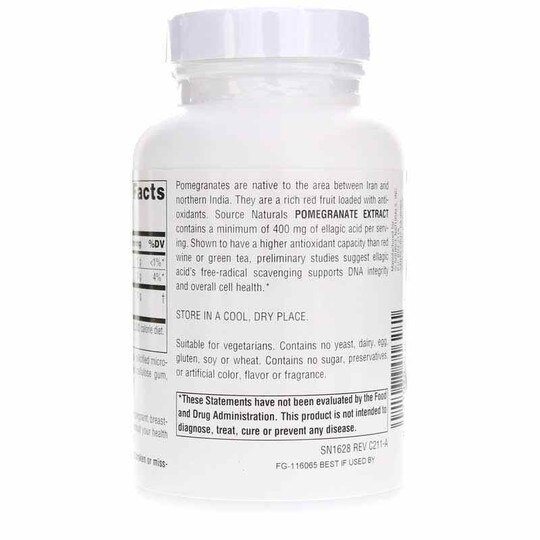 Pomegranate Extract 500 Mg, SNN